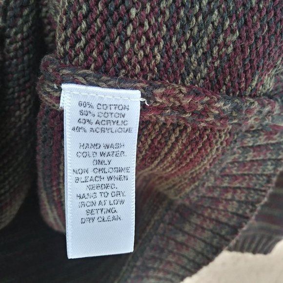 SAKS FIFTH AVENUE COLLECTION MEN'S SWEATER CREWNECK LONG SLEEVE - Picture 4 of 8